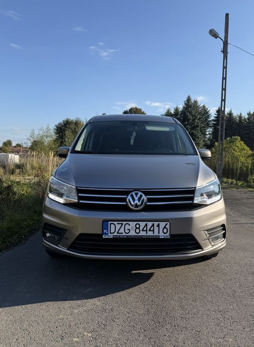 Volkswagen Caddy (automat, wersja long, niski przebieg)