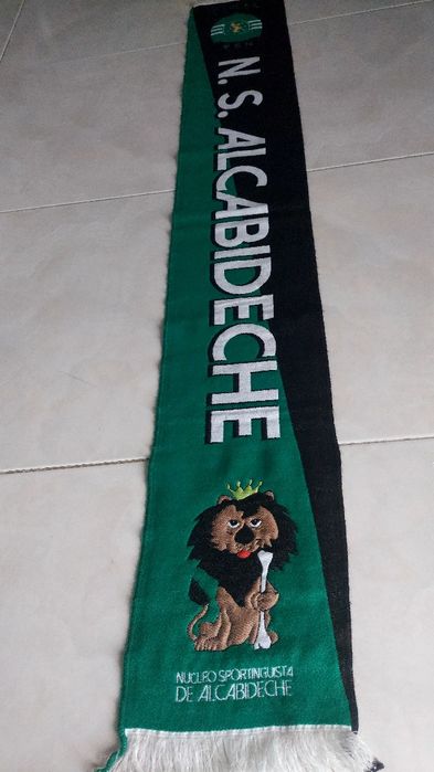 Cachecol.nucleo do sporting de Alcabideche