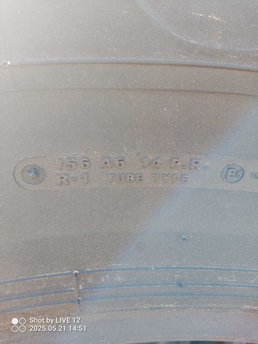 Opona 18.4-34 14PR TT TA60 156A6 Petlas data produkcji 2025r.