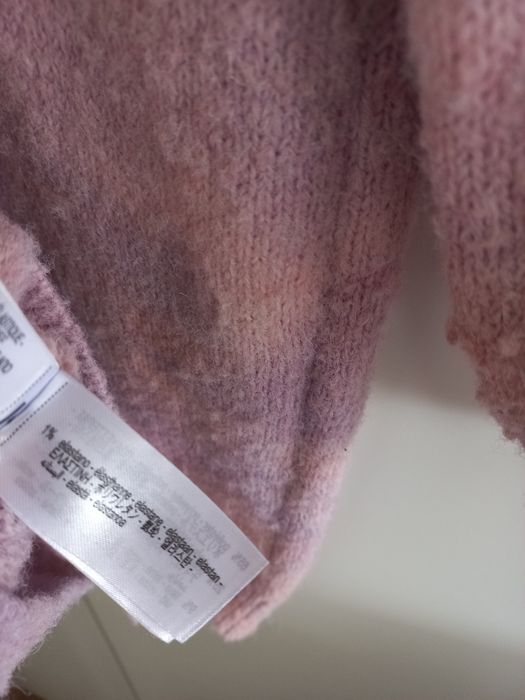 Zara długi sweter kardigan r.130