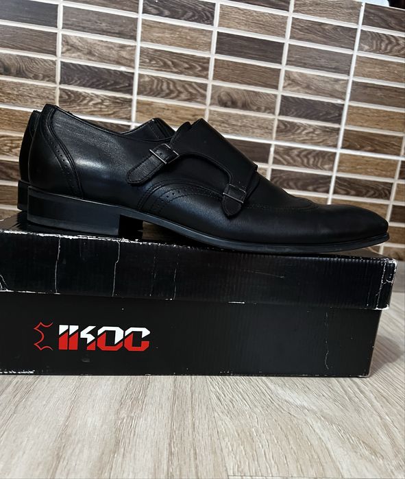 Чоловічі шкіряні туфлі Ikoc 45-46р