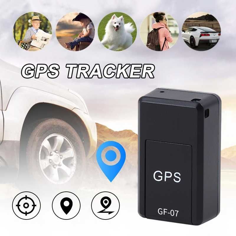 Mini GPS Tracker para carro montagem magnética   GF-07