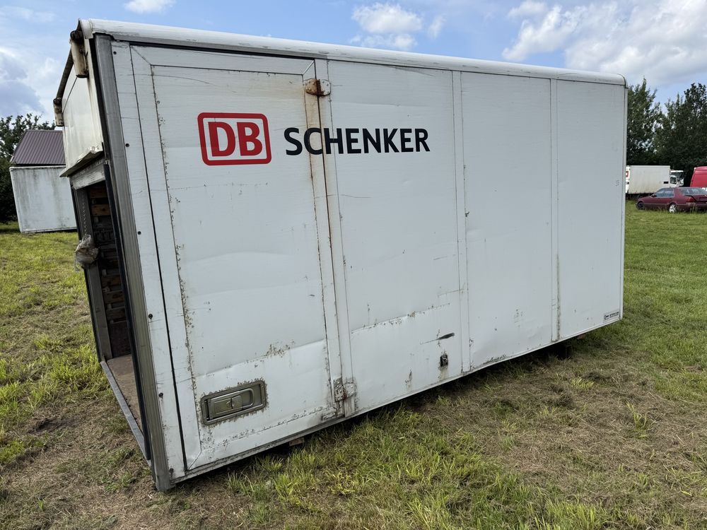 Kontener magazyn stróżówka drewutnia transport