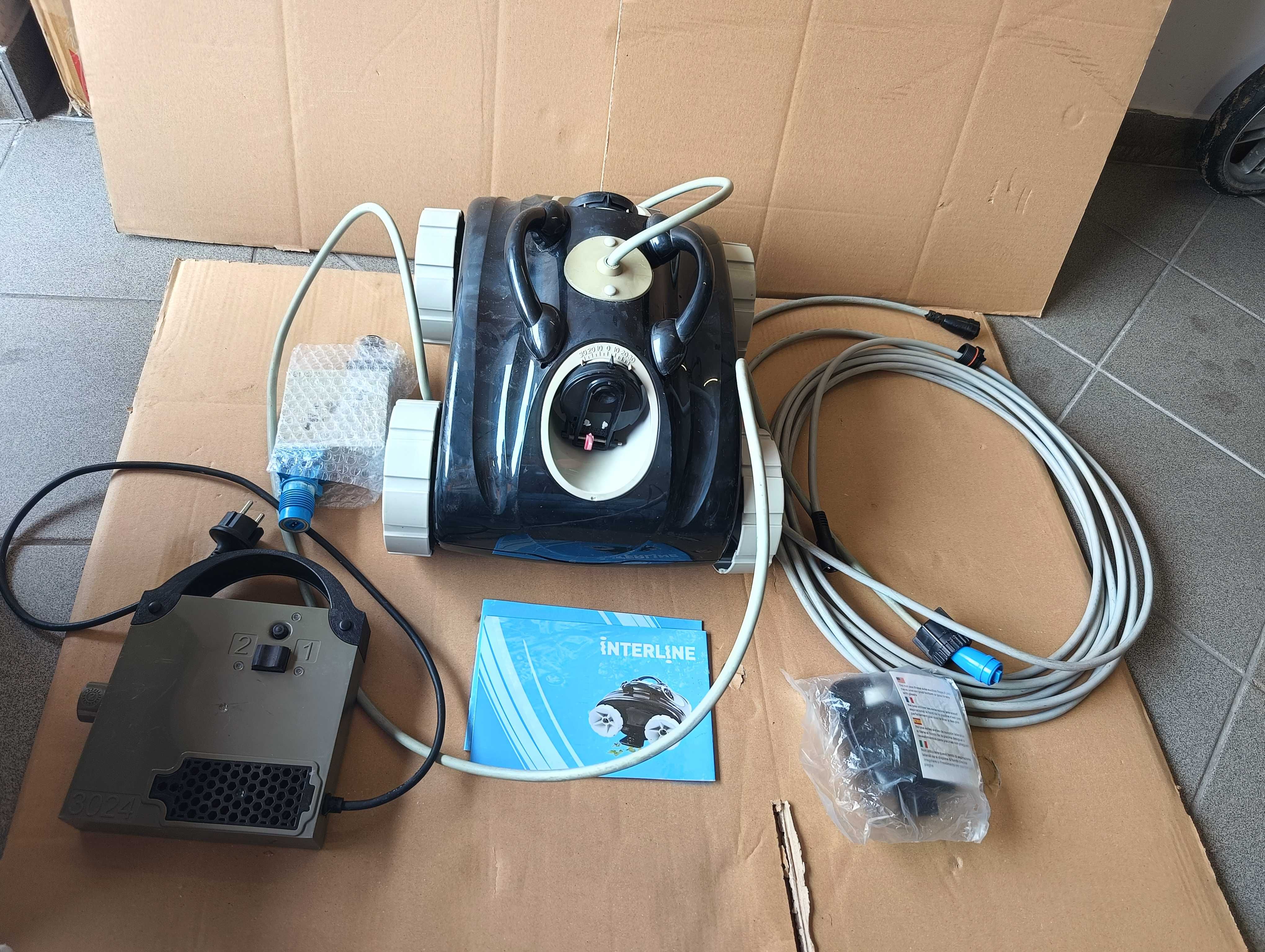 Interline odkurzacz basenowy nie wymaga instalacji filtracyjnej