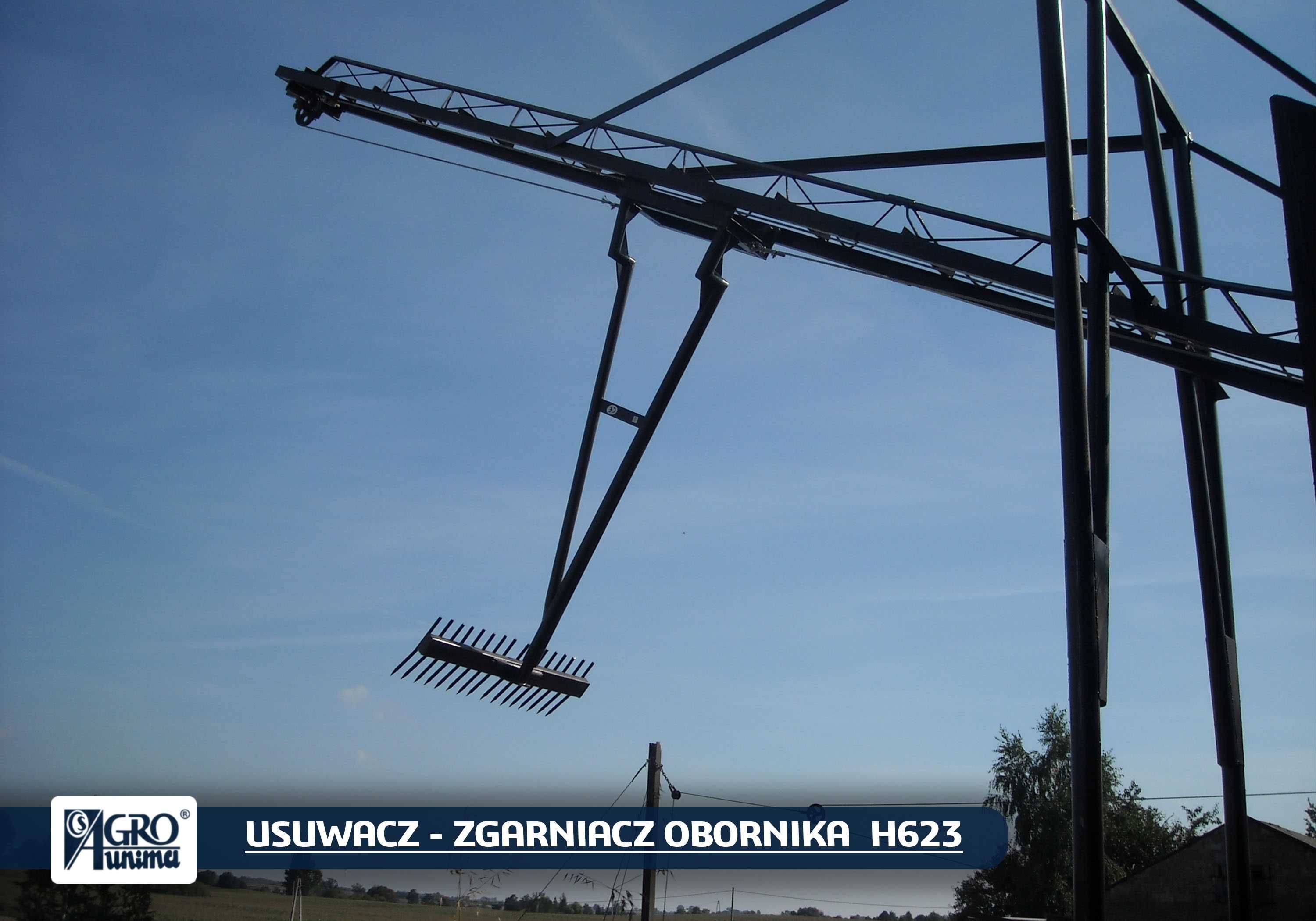 ZGARNIACZ USUWACZ OBORNIKA H623 LINOWY Agrounima Krotoszyn producent!