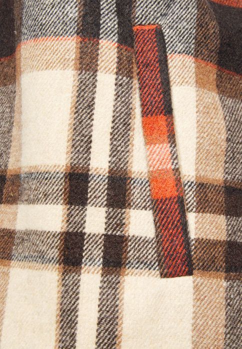 Koszula w kratę gruba flanelowa oversize ONLY r.36