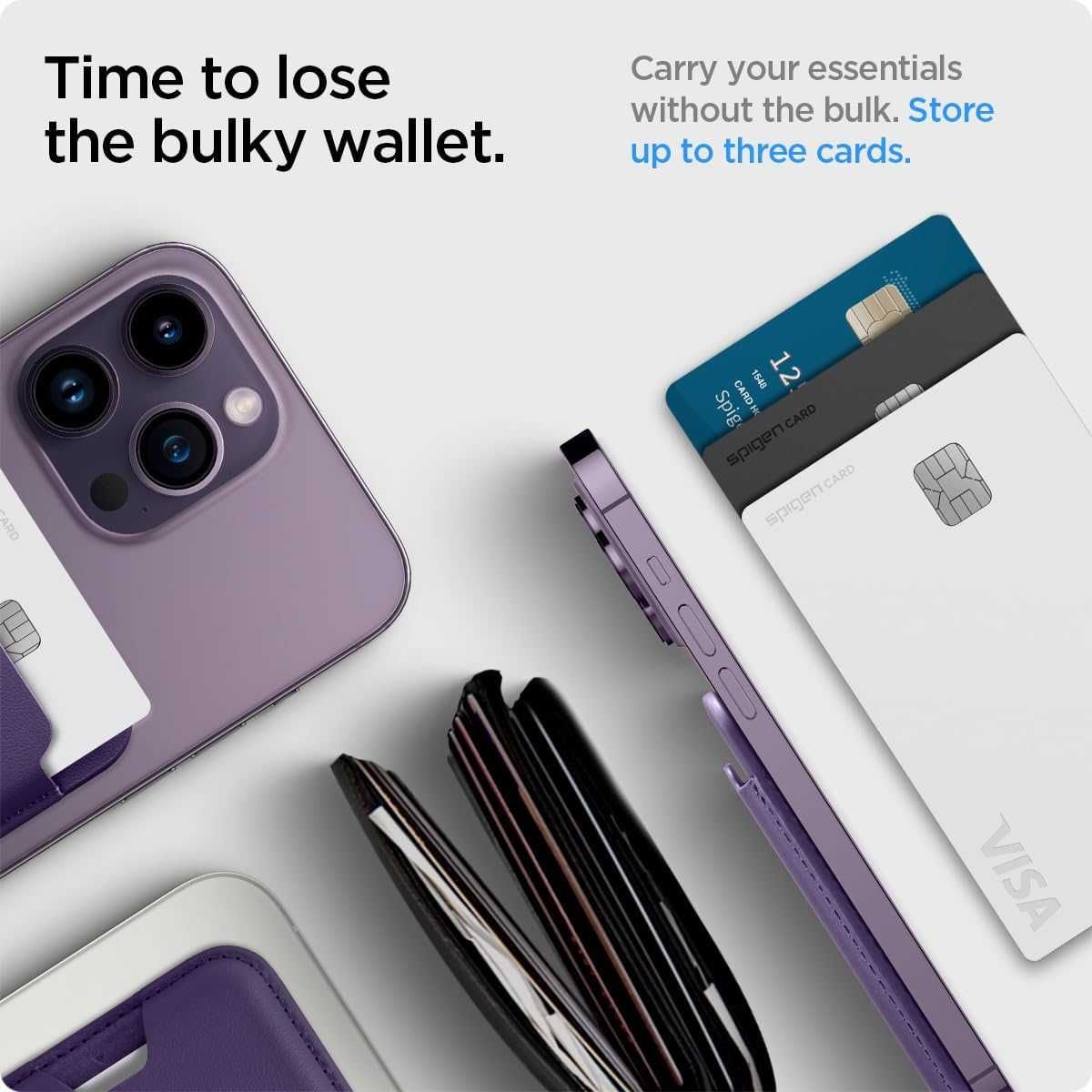 Magnetyczny portfel na karty etui Spigen MagSafe Do Iphone