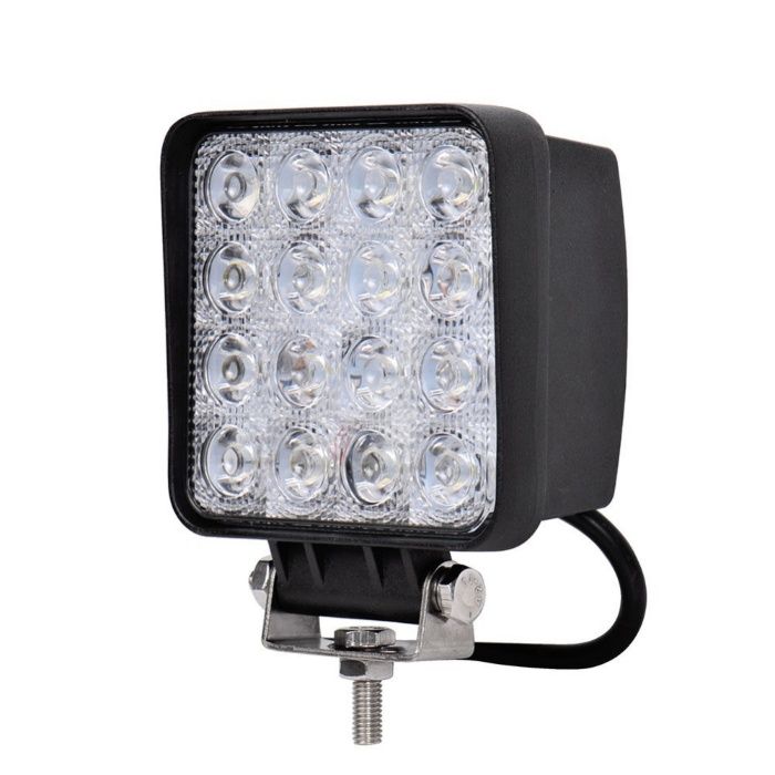 Projector Farol Led Trabalho 48Watt - NOVOS 24H