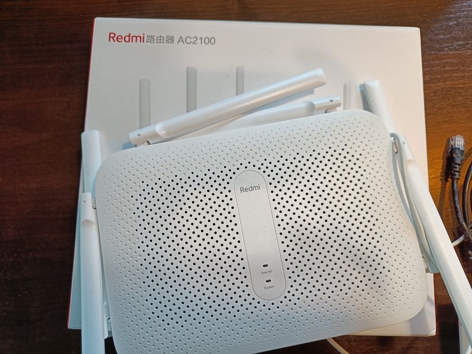 Router WiFi Xiaomi Redmi AC2100 komplet OpenWRT