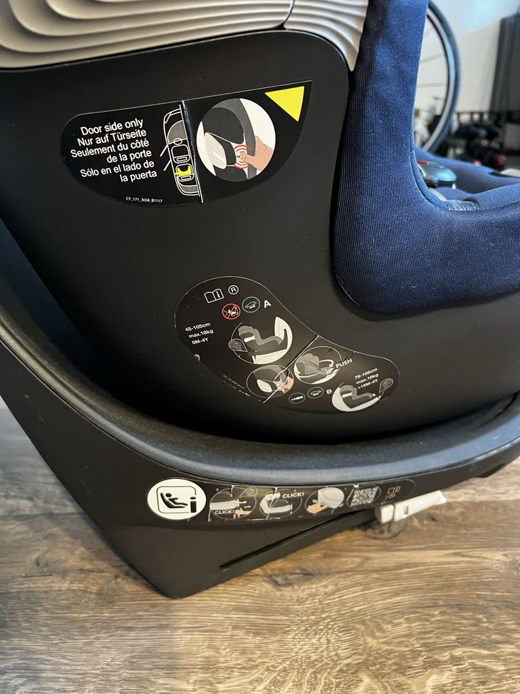Cybex Gi i-Size fotelik do 20kg przod-tył