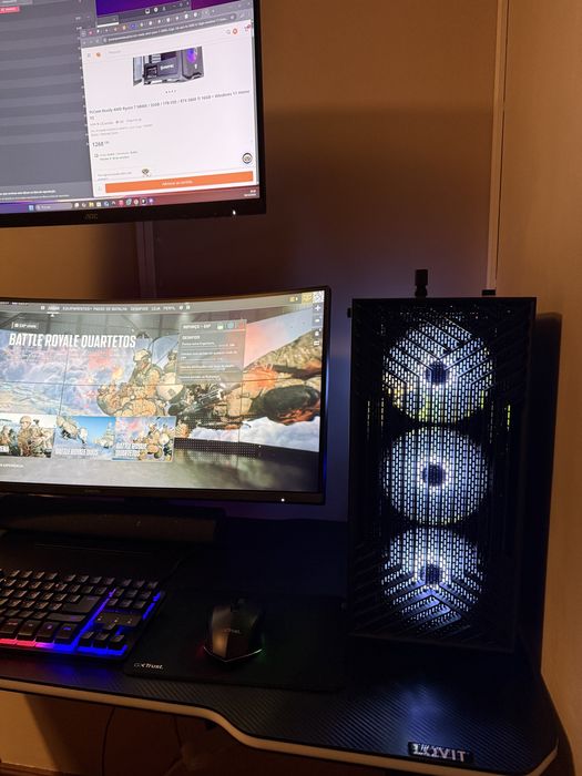 Flux core ryzen 5 5500 . Nvidia 4060ti com 16gb . 32gb  ram 1tb ssd