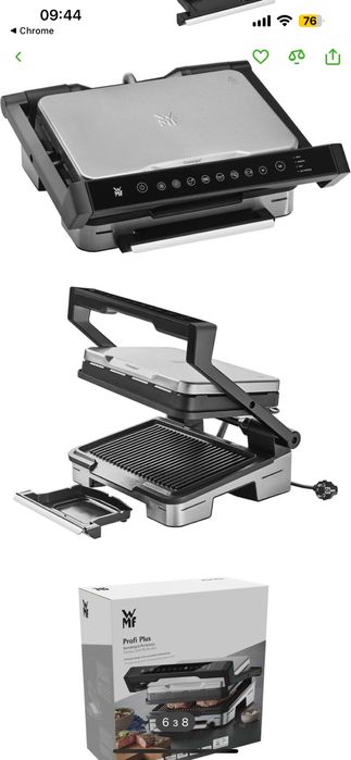 Електичний гриль WMF 415560011 Profi Plus Perfection