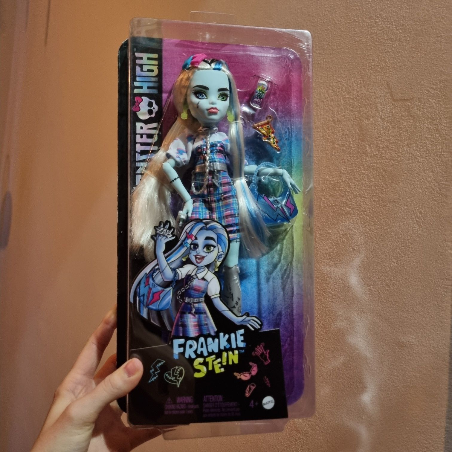 Monster high frankie stein  z torebką i akcesoriami