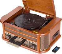 Radio  z  gramofonem retro  duże .