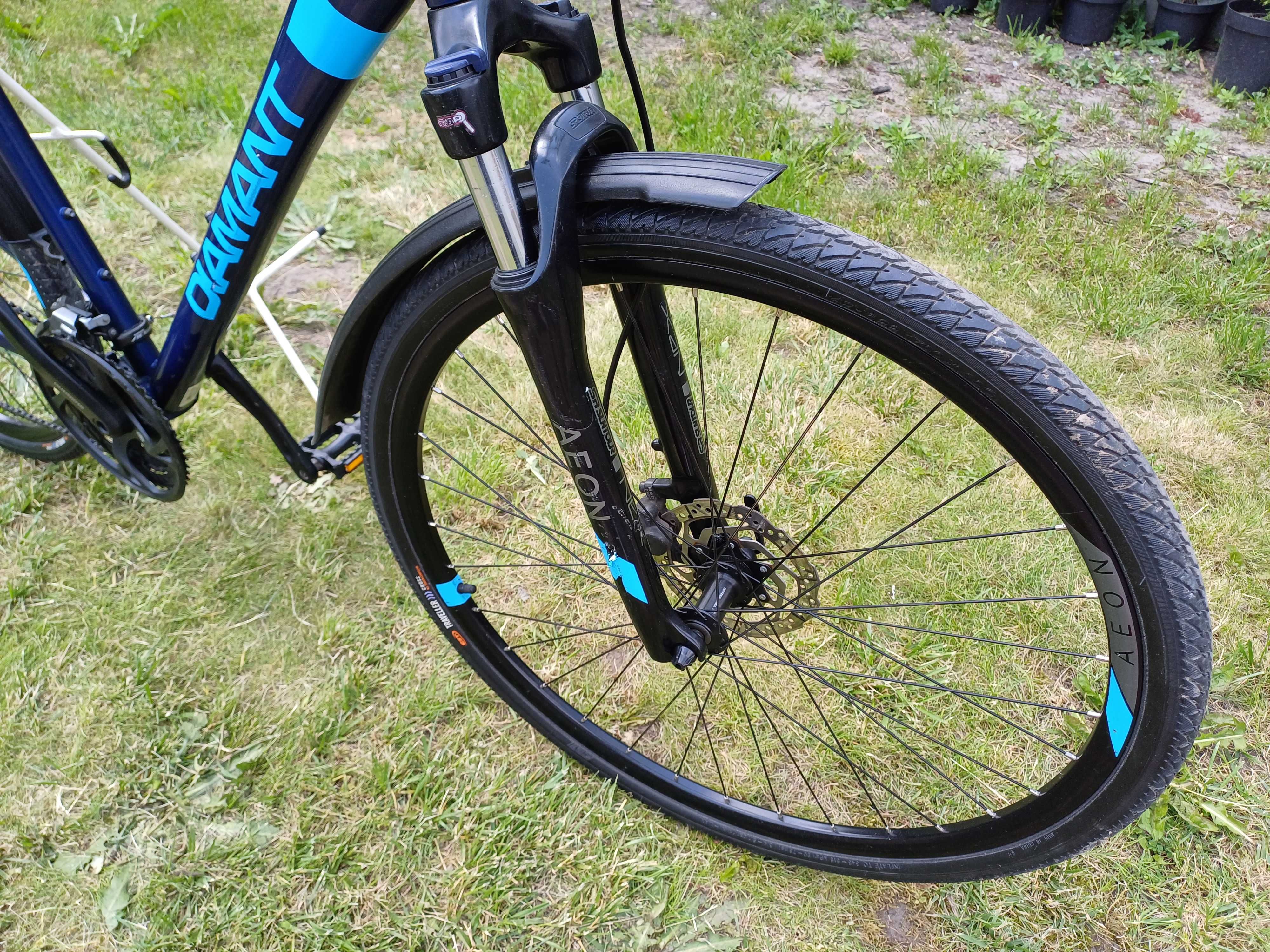 Rower Miejski Trekkingowy Crossowy Diamant Aeon X30 Hybrid Koła 28Cali