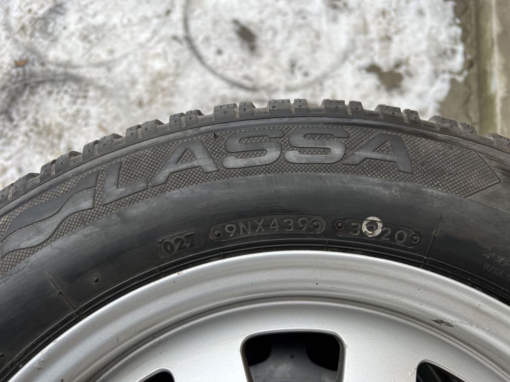 Резина шины Lassa 195/65 R15 зима