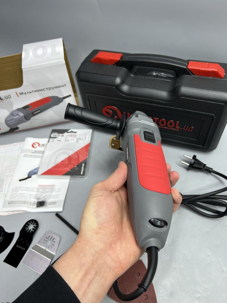 Реноватор Intertool DT-0523 + сегментная насадка Yato по плитке бетону