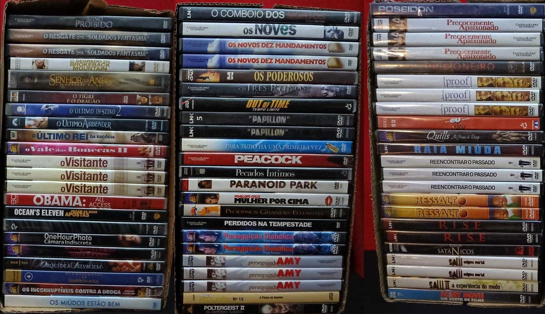 Dvds mais de 450 filmes 330 diferentes 195 selados