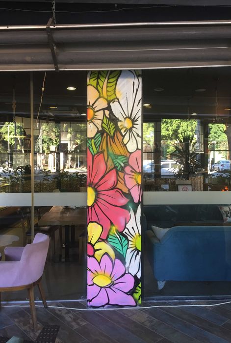 Artystyczne Malowanie Ścian / Murale i Graffiti Wewnątrz i na Zewnątrz