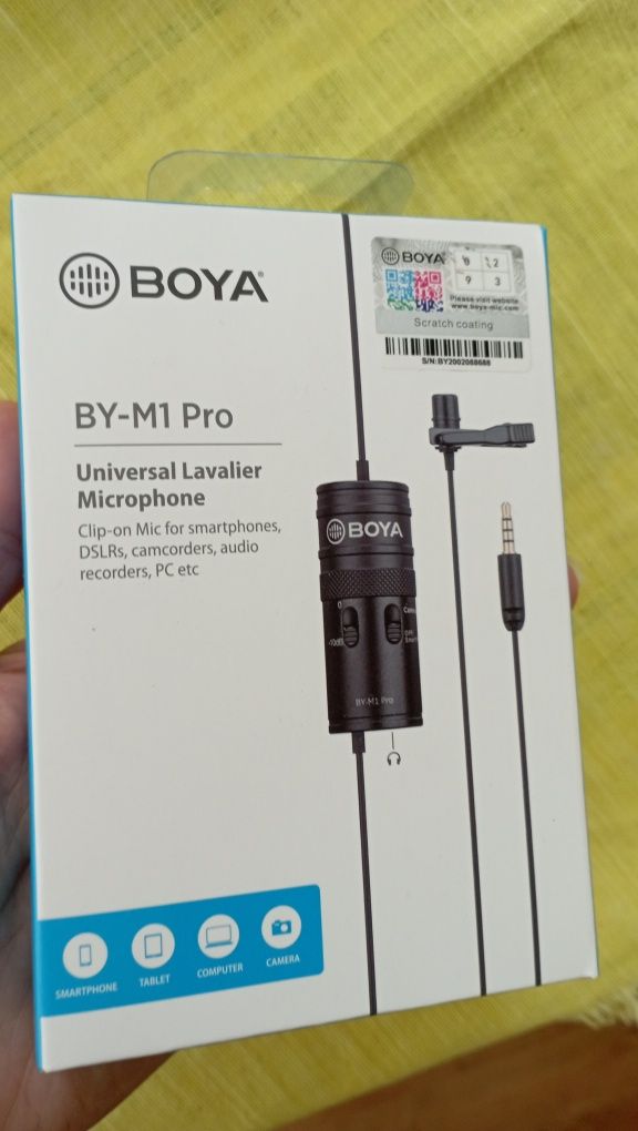 Мікрофон стерео BOYA BY-DM100 для телефону type C