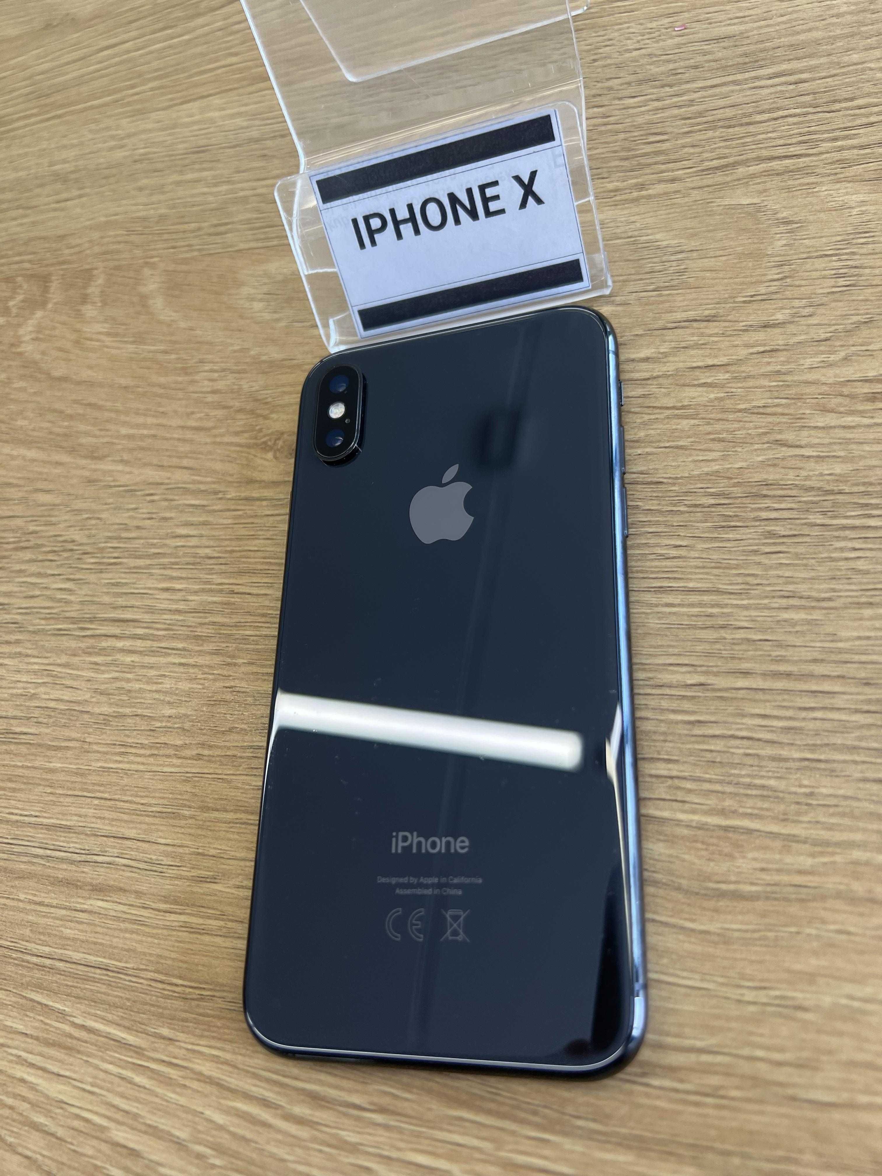 iPhone X 256GB Czarny, Bardzo Dobry Stan! 3msc Gwarancji!