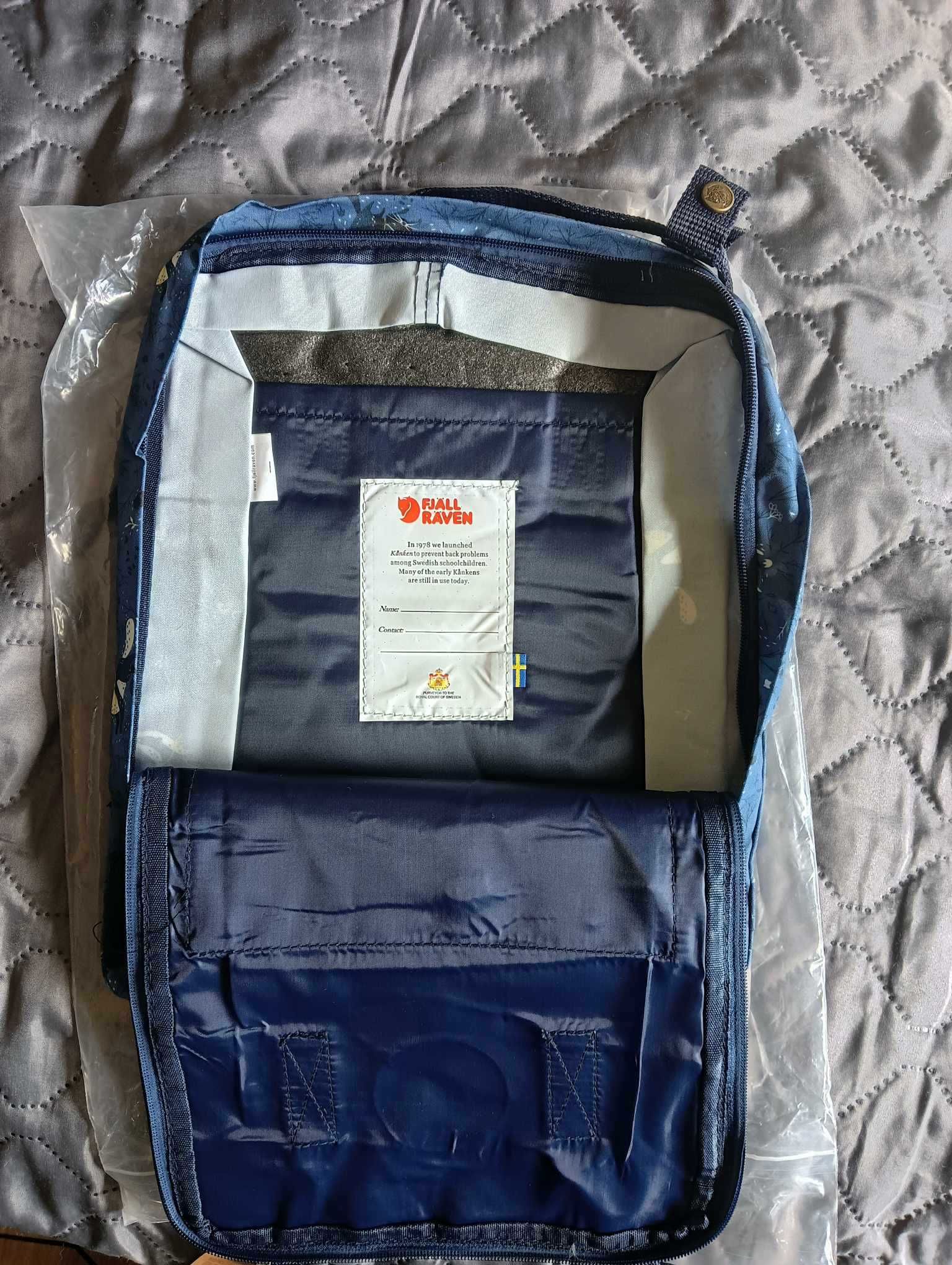 Plecak Fjallraven Kanken 16 Litrowy - Ze Zwierzakami