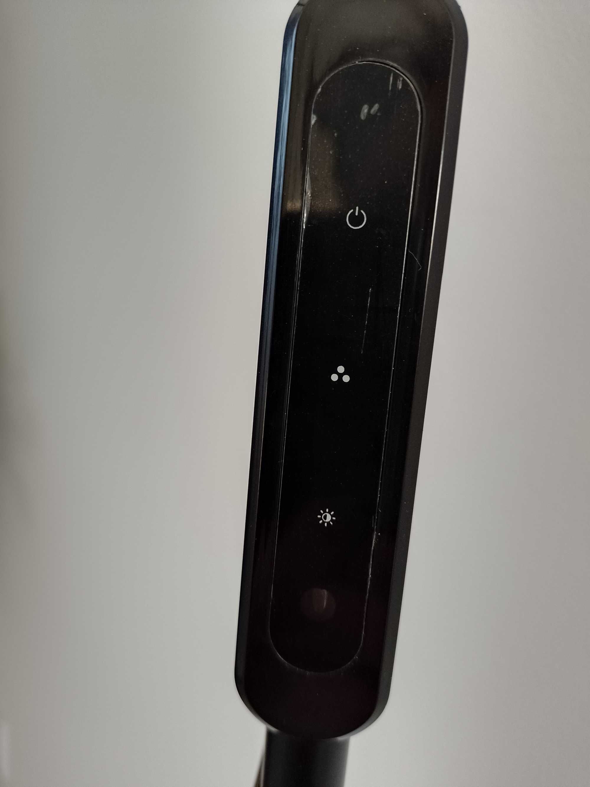 Lampa podłogowa ledowa czarna - nowa