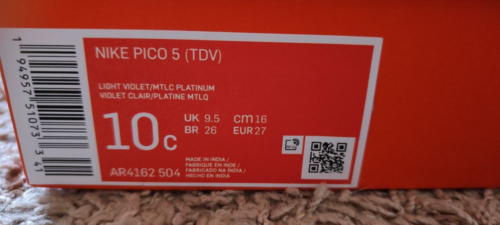 Buty Nike PICO 5 - rozmiar 27 _ Skóra naturalna!