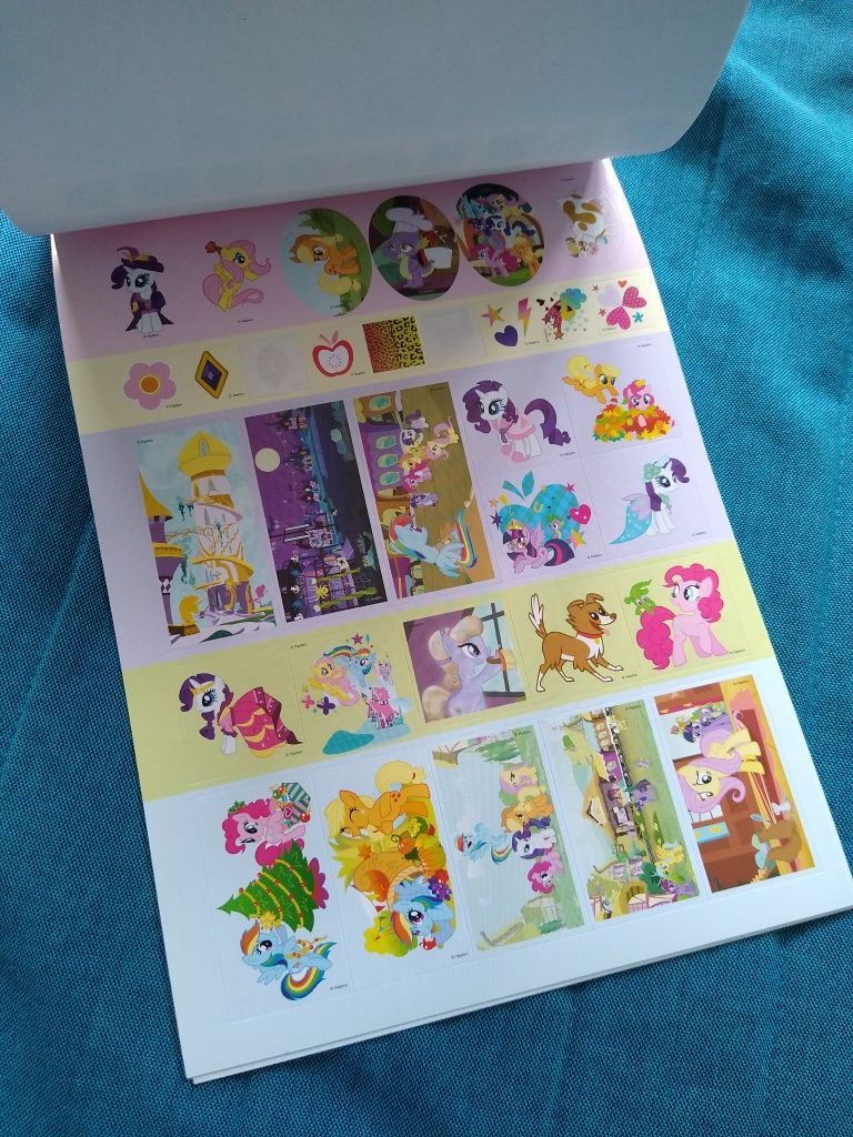 Pakiet My little pony Książeczki i naklejki