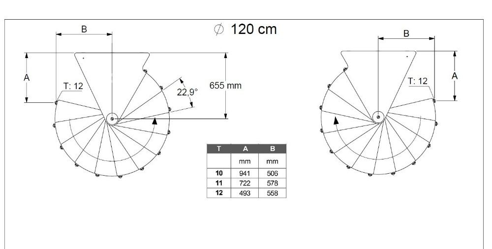 Nowoczesne schody kręcone, Las Vegas /Antracyt fi 140 cm