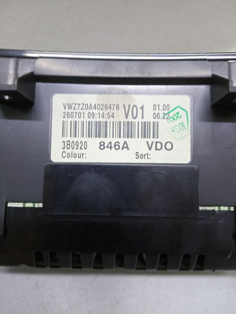 Zegary/licznik passat b5 fl 1.9tdi