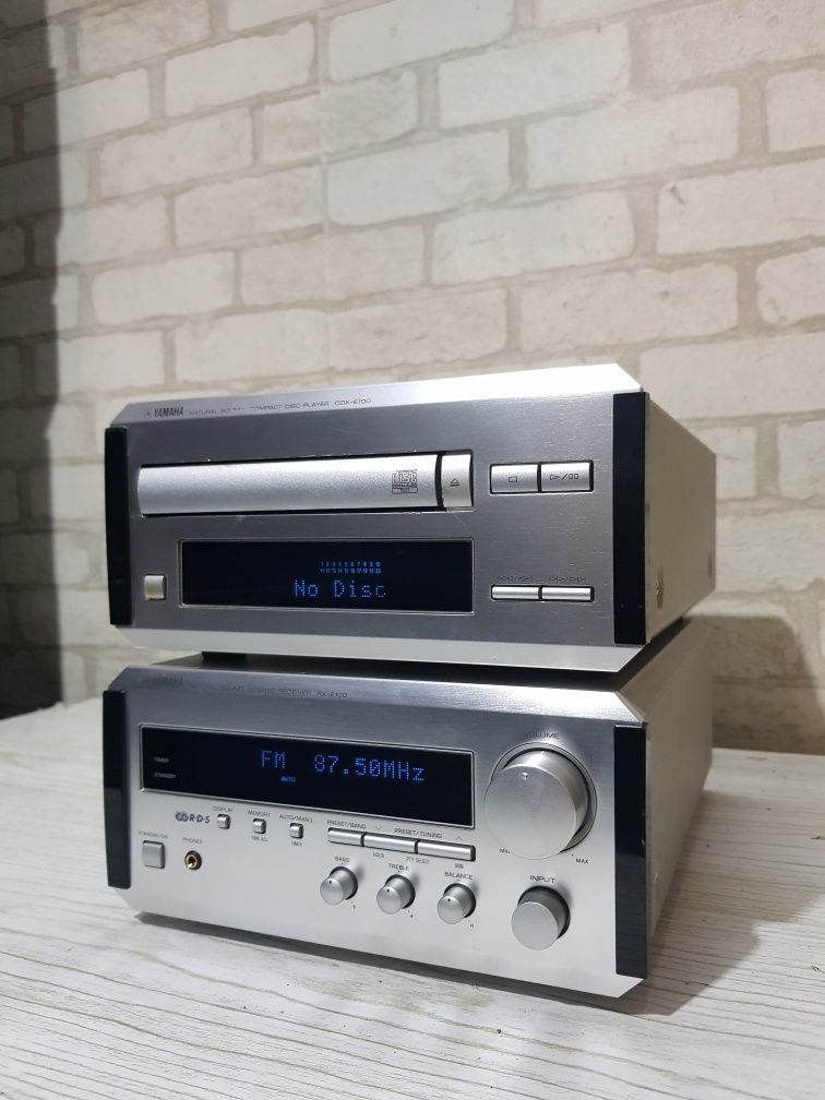 FM/AM Стерео ресивер/підсилювач/CD  Yamaha RX-E100/CDX E 100, 2*60