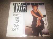 Vinil Single 45 rpm da Tina Turner "What`s Love Got To Do With It"