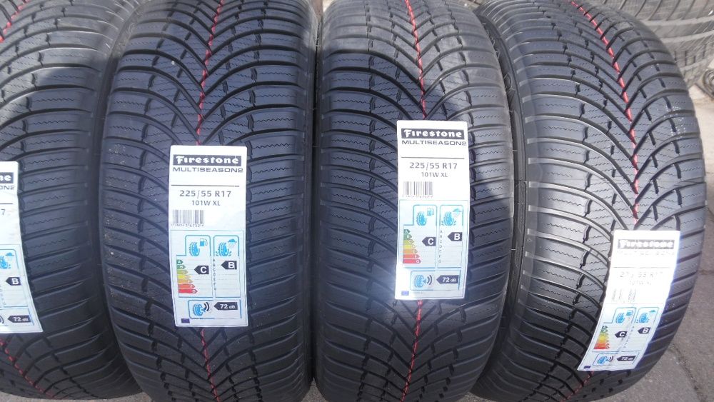 NOWE 225/55R17 FIRESTONE Multiseason 2 - Opony Całoroczne , ANDAR ZG