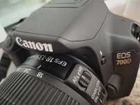 Canon 700D + Lente 18-135mm + Mochila