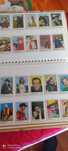 49 cromos cartas Série T,W, dutch gum anos 60, actores western Hollywo