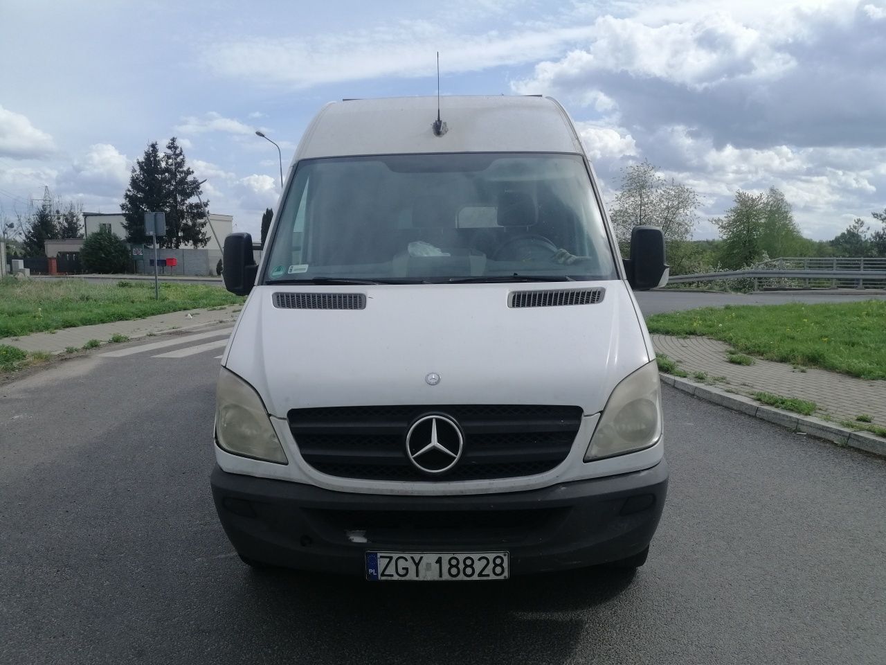 Mercedes Sprinter maxi ważne opłaty bagażnik dachowy hak3. 5tjezdzacy