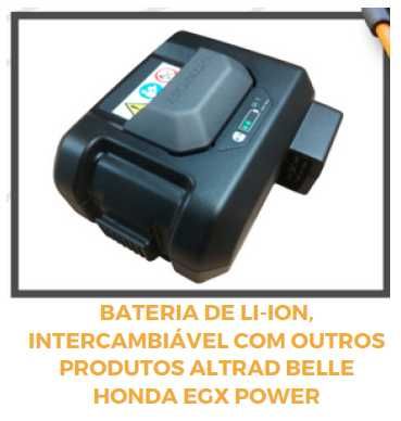 Placa Compactadora 90kg a Bateria C/ Motor HONDA de 2.2Hp