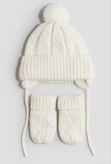 Шапка і рукавиці H&M нові