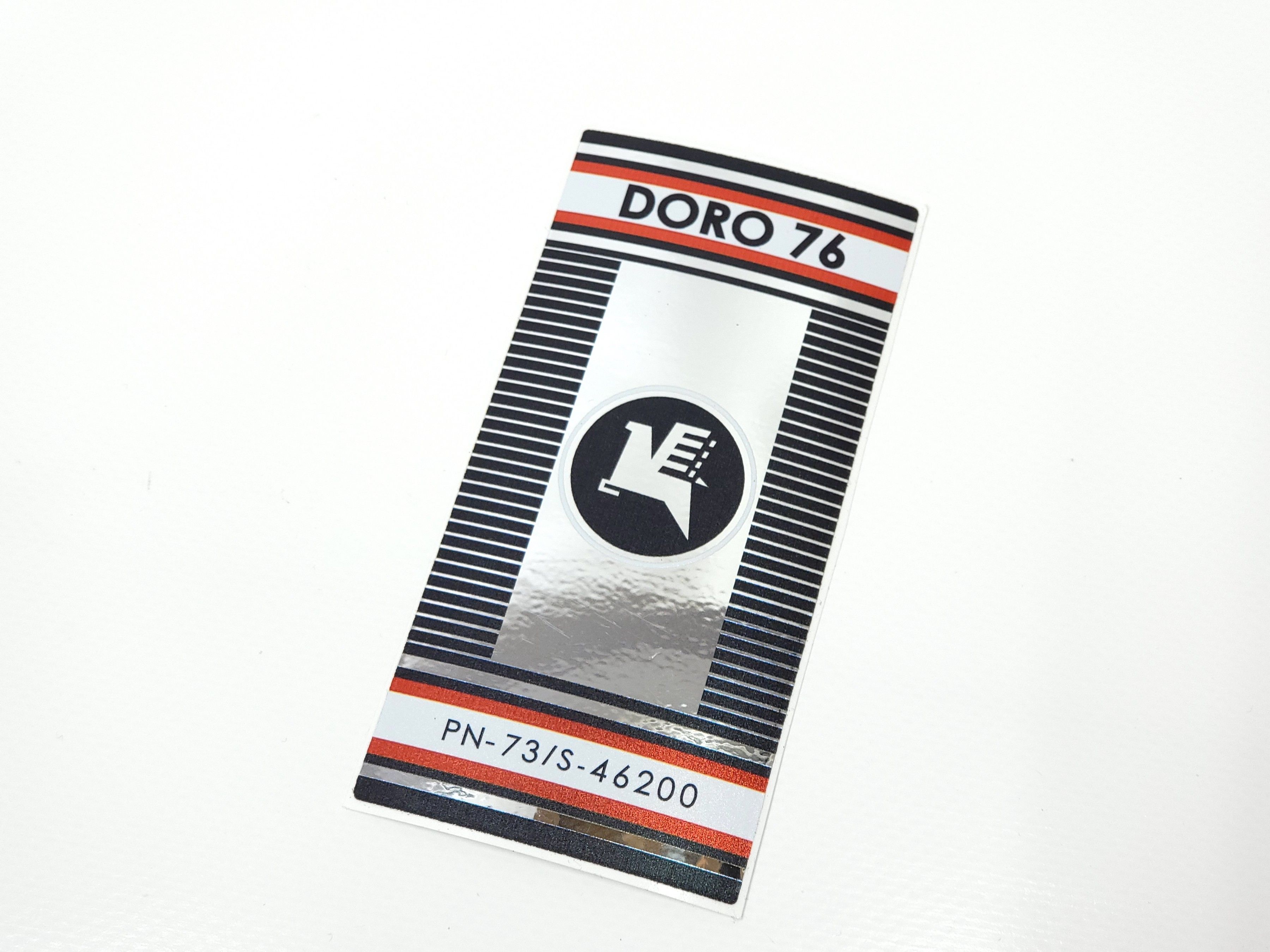 NOWA Naklejka Romet Doro 76 na ramę wąska