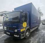 Mercedes-Benz ATEGO  Mercedes Benz Atego sztywna zabudowa Winda