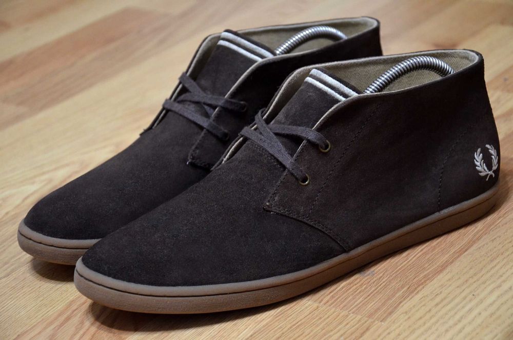 Fred Perry , оригінал замшеві кросівки