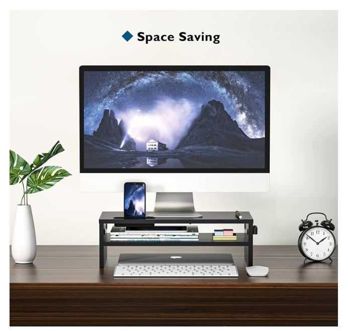 Drewniany stojak na monitor BONTEC MTR-S2-V02