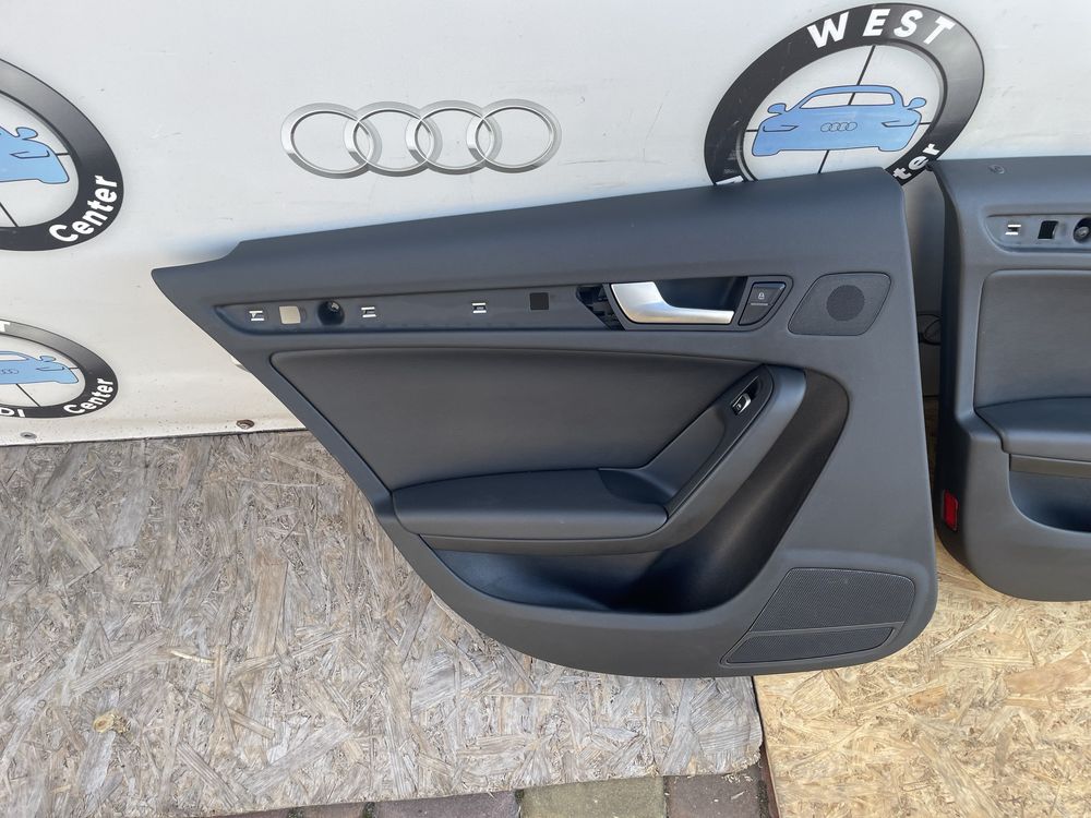 Audi A4 B8 карти дверей салону ауді а4 б8 карти дверей шкіряні