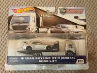 Hot wheels team transport Nissan Skyline GT-R