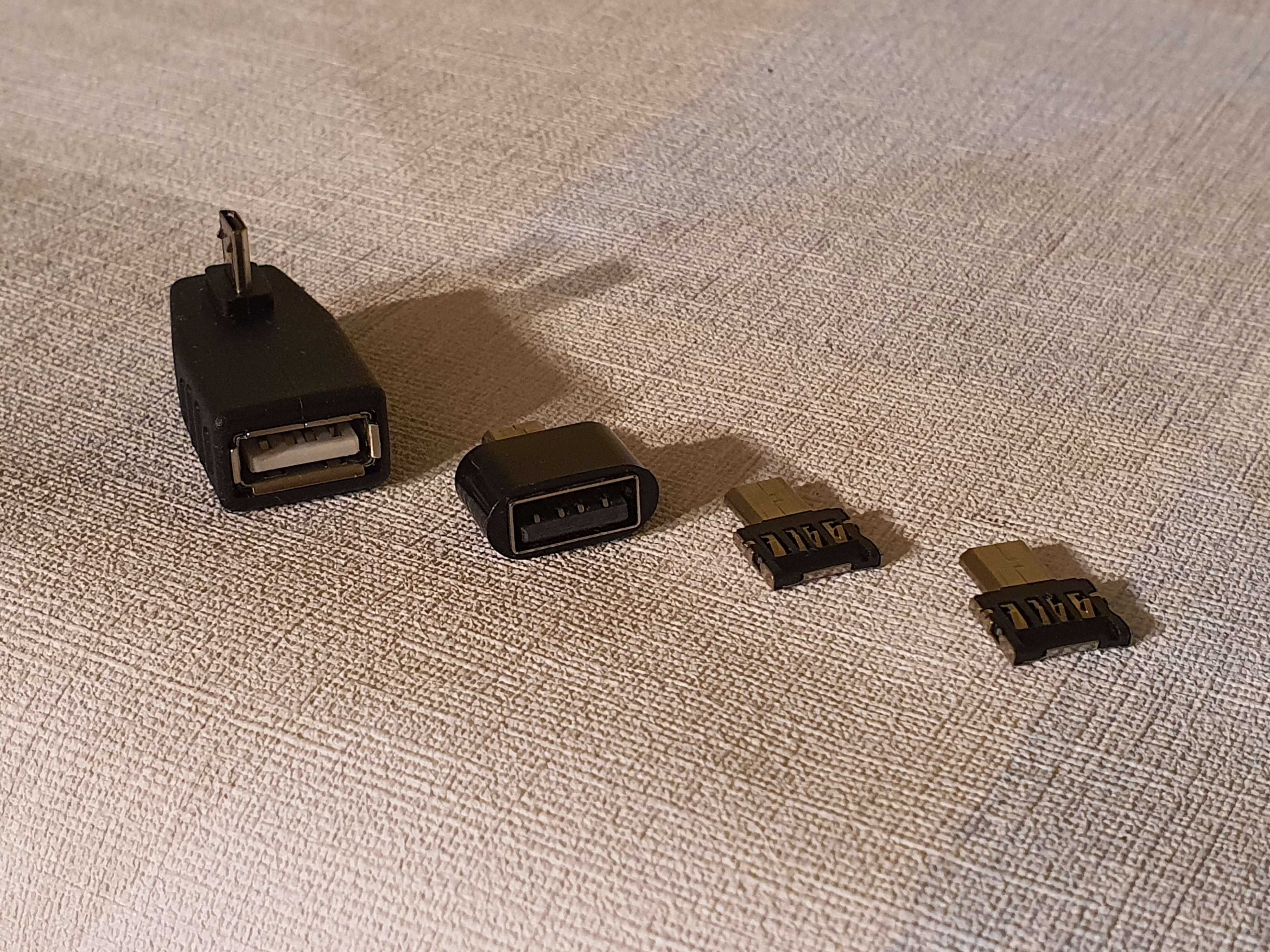 Adapter micro-USB / USB-A 4 sztuki