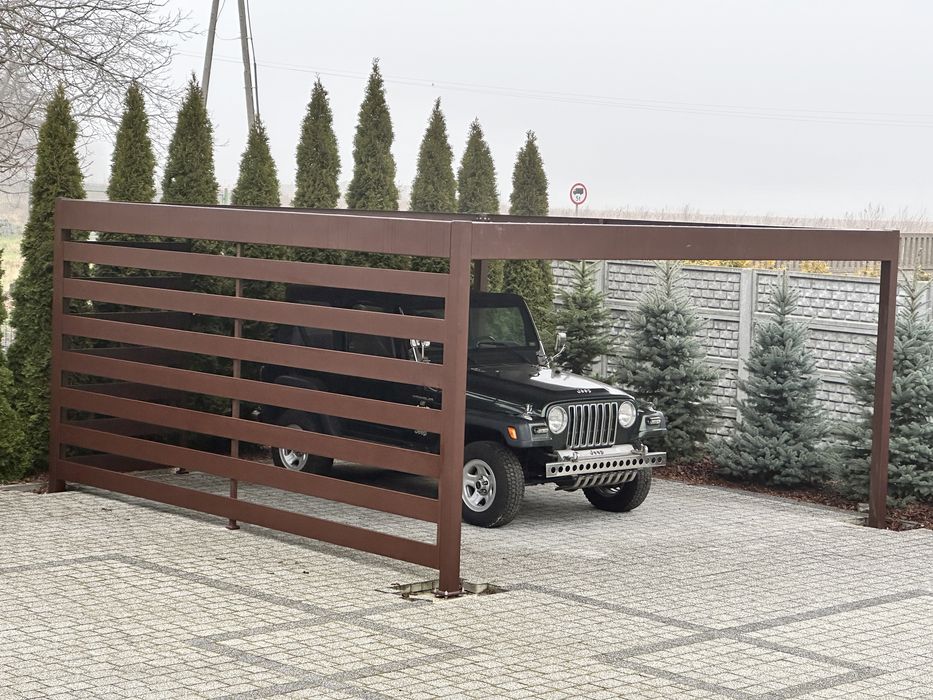 Wiata parkingowa zadaszenie na samochody