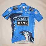 Koszulka rowerowa Uci World Tour Sportful SAXO BANK - JAN NYGAARD (S)