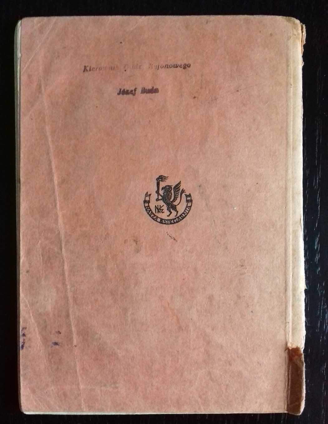 książka B. Wieczorkiewicz - Mały słowniczek ortograficzny (1938 r.)