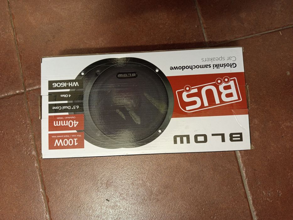 Głośniki nowe do auta